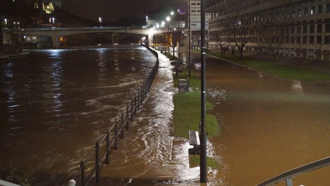 river wear flooding in durham 5th december 2015