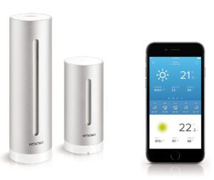 picture of netatmo weather station equipment used to measure the weather at my durham weather station