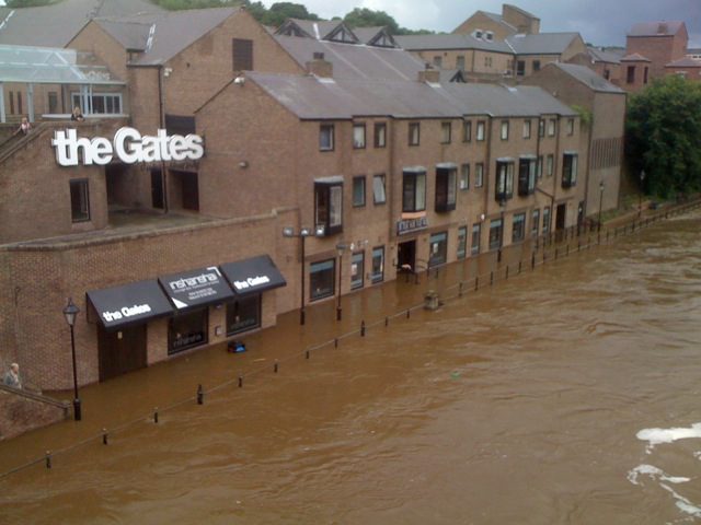 Flooding in Durham, July 2009 [Durham Grand Canyon]