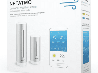 NetAtmo personal weather station in box