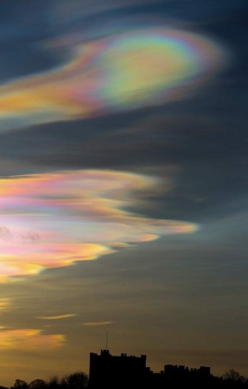 picture of Pearlescence from Nacreous Cloud Display