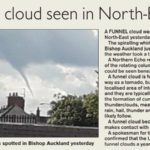 Funnel cloud seen over north east england 28th may 2019