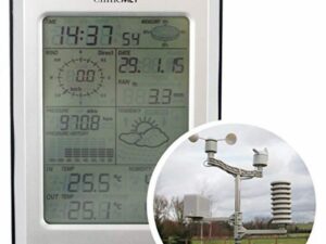 ClimeMET CM2000 Professional Wireless Weather Station Includes FREE EasyWeather Computer Software.