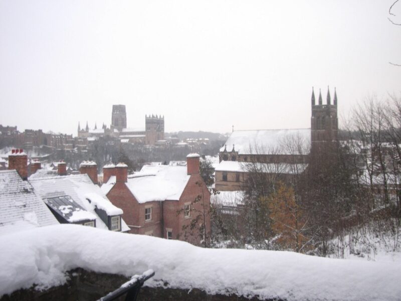 Deep snow in Durham, December 2010