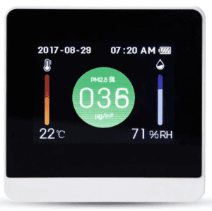 Yongfeng Home Humidity Monitor, USB Charging, PM2.5 Air Quality Detector