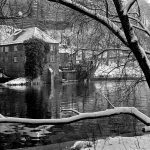 Fulling Mill in the snow 1984