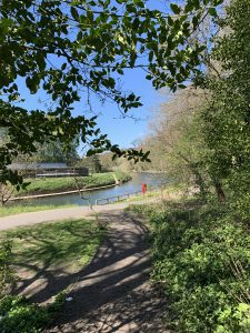 The Rowing Club from across the River Wear