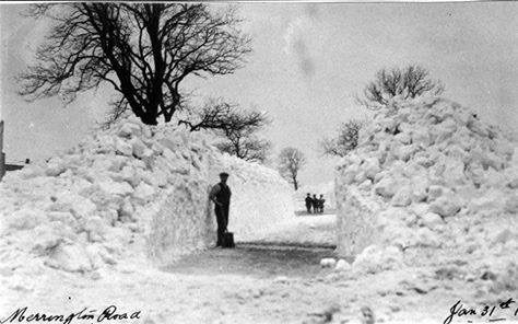 Merrington Road, Ferryhill January 31st 1910