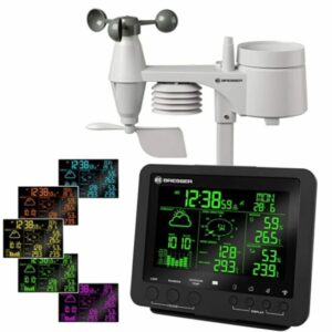 Bresser Weather Station 5-in-1 Weather Center with 256 Colour Display
