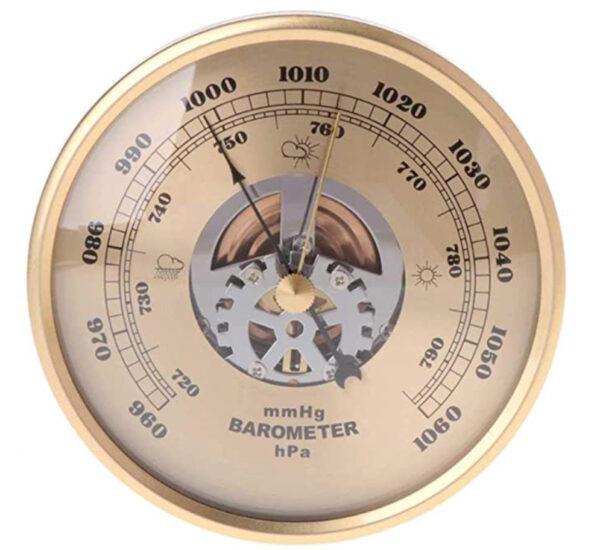 CLCTOIK 108mm Wall Mounted Barometer - Durham UK Weather