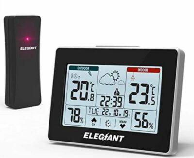 ELEGIANT Wireless Weather Station, Digital Thermometer Hygrometer