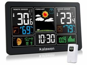 Kalawen Weather Station with Outdoor Indoor Sensor