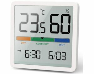 NOKLEAD Hygrometer Indoor Thermometer