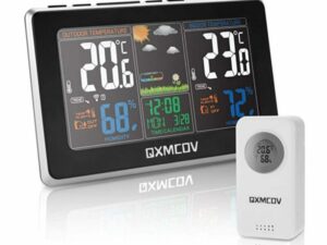 Qxmcov Wireless Weather Station with Outdoor Indoor Sensor