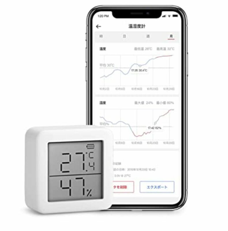 SwitchBot MeterTH S1 Thermometer Hygrometer Wireless