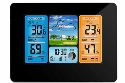 Wovatech Indoor Outdoor Digital Thermometer Hygrometer | Wireless