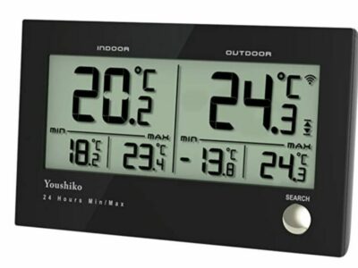 Youshiko YC9075 Digital Wireless Indoor outdoor Weather Thermometer