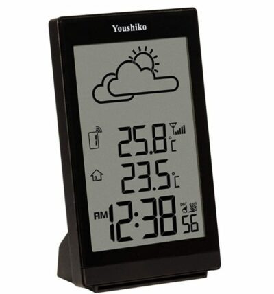Youshiko YC9340 Digital Wireless Weather Station with Clock