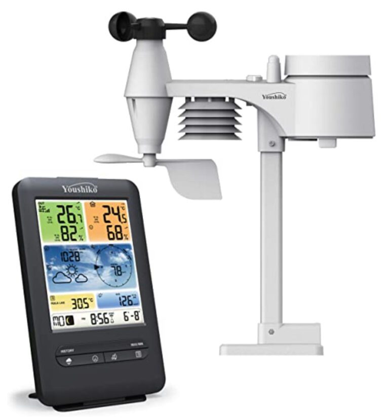 Youshiko YC9387 Weather Station WiFi Internet - Durham Weather Shop