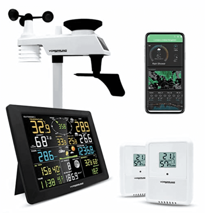 VORSPRUNG - The ONLY 7 in 1 SMART WIFI Weather Station