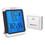 ThermoPro TP65 Digital Wireless Hygrometer Indoor Outdoor Thermometer