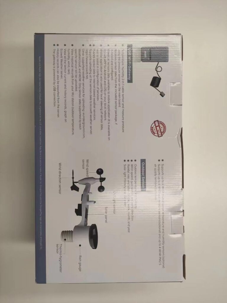 ECOWITT Weather Stations, 7-in-1 GW1100 - Image 12