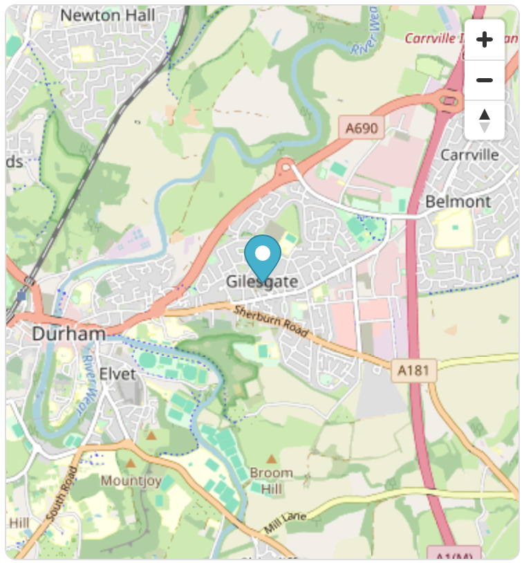 Where is the Durham weather station located?
